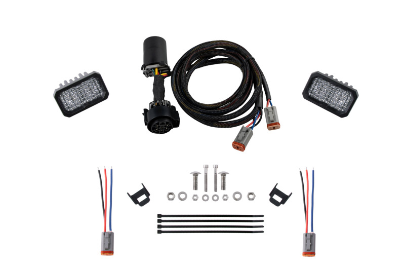 Toyota Tundra Reverse Light Kit - Rear - Diode Dynamics - C2 Pro Stage Series - Red - `22-`27 Toyota Tundra Reverse Light Kit - Rear - Diode Dynamics - C2 Pro Stage Series - Red - `22-`27